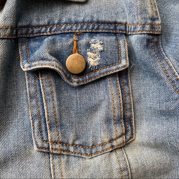 💙 ACTIVE USA BLUE JEAN JACKET! - Picture 8 of 13